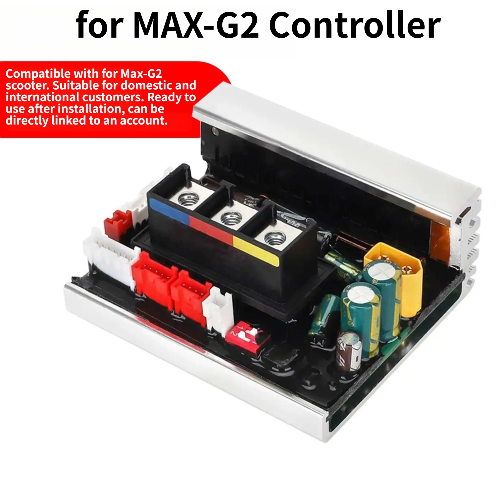 For NinFor Ebot For Max G2 F2 Pro F2 Plus 62V For ElFor Ectric ScootFor ControllFor MothFor board and Play Black