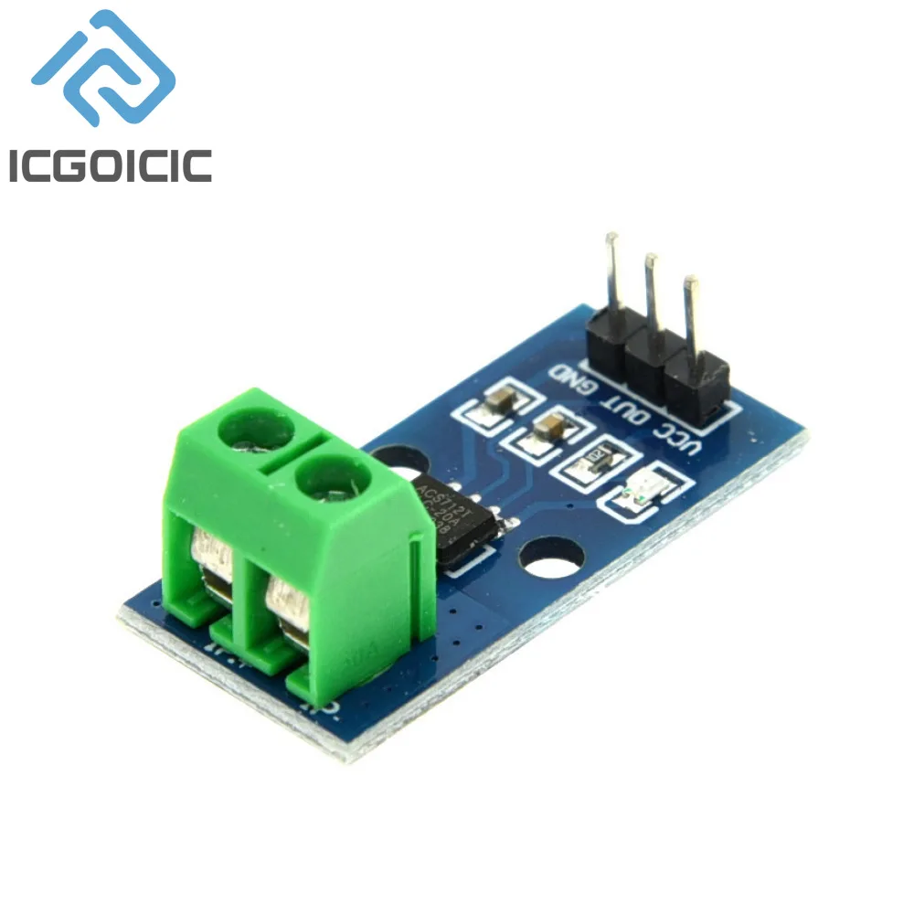 Hall Current Sensor Module ACS712 module 5A 20A 30A Hall Current Sensor Module 5A/20A/30A ACS712 For Arduino