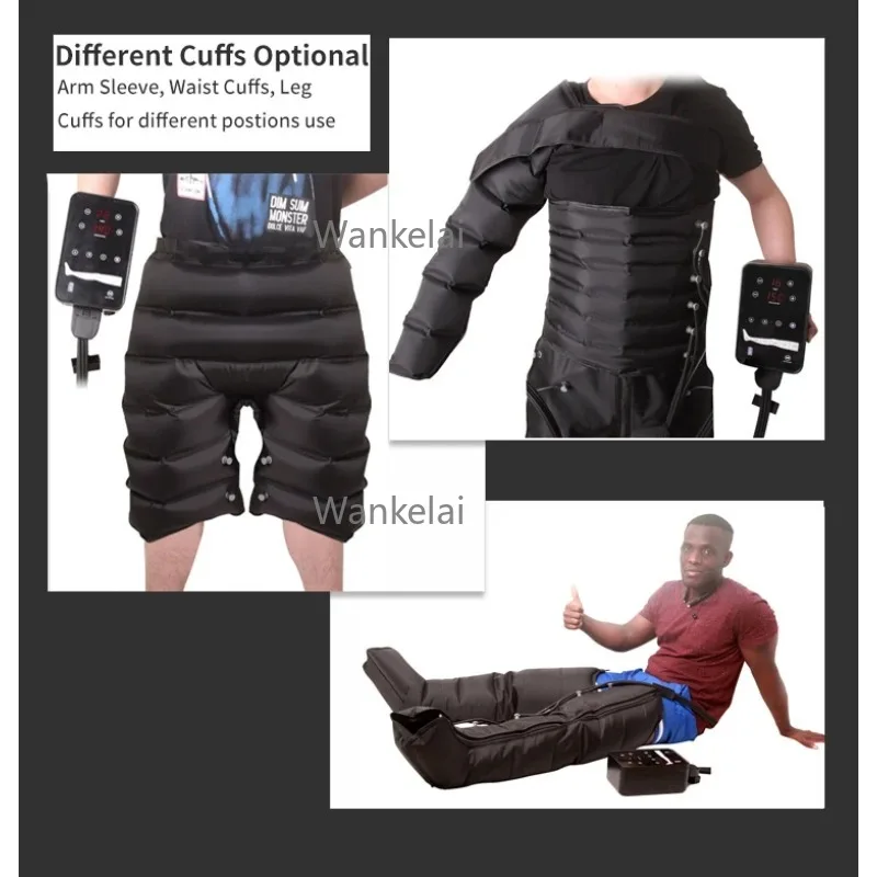 Air Relax Compressor Leg Massager Pants Lymphatic Drainage Therapy Recovery Body Massager