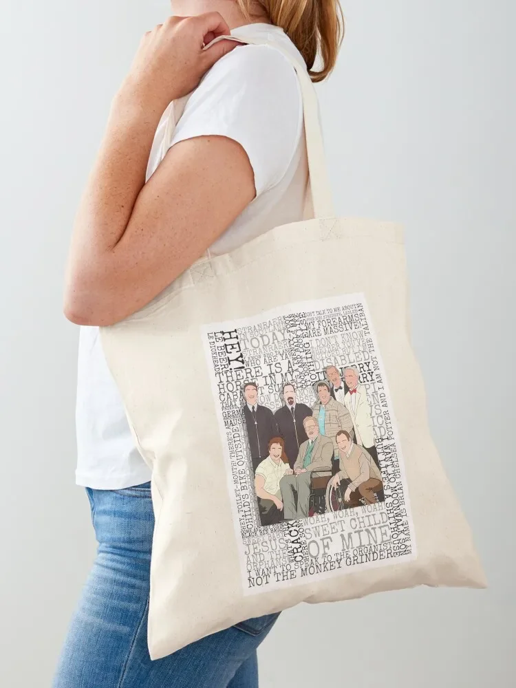 Peter Kay Funny Quote Tote Bag shopping bags foldable Women's tote Women's bags men