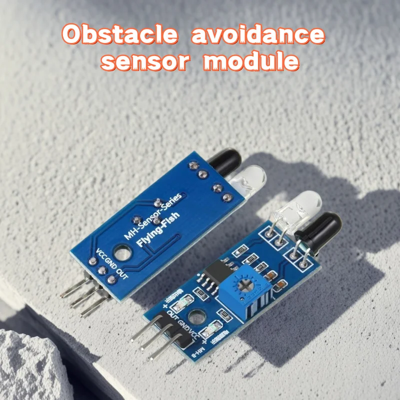 1 Stück/5 Stück IR Infrarot-Hinderniserkennungssensor-Modul für Arduino DIY Smart Car Roboter Reflektiver Photoelektrischer 3-PIN-Sensor