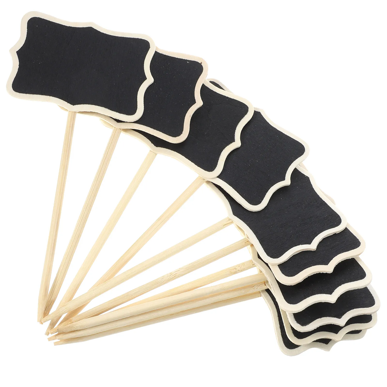 10Pcs Message Board Sign For Home And Garden Decor Christmas Mini Chalkboard Signs Messages Price Tags