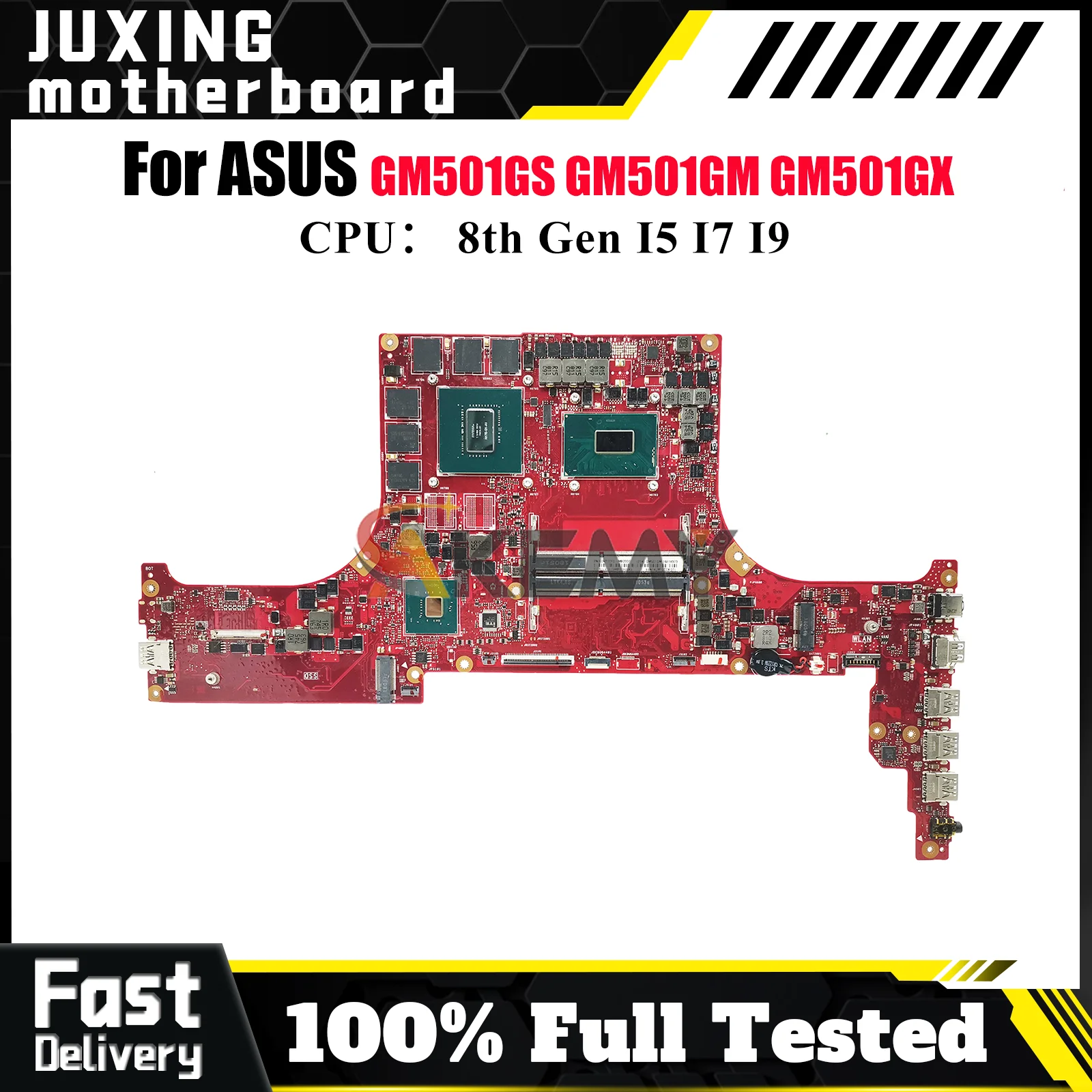 

GM501GM Laptop Motherboard For ASUS ROG Zephyrus M15 MW501G GM501GV GM501G GM501G GM501GM GM501GS GM501GX Mainboard I5 I7 I9 CPU