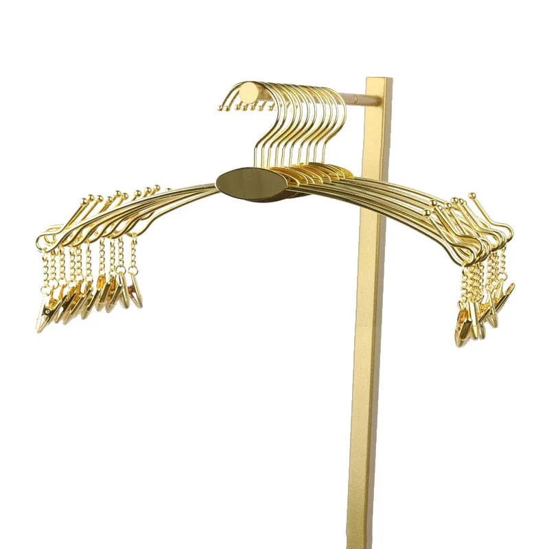 

Luxury Underwear Hanger Wide Shoulder Suit Hangers For Clothes Heavy Duty Wardrobe Organizer Have Non Slip Pants Bra Drying Rack