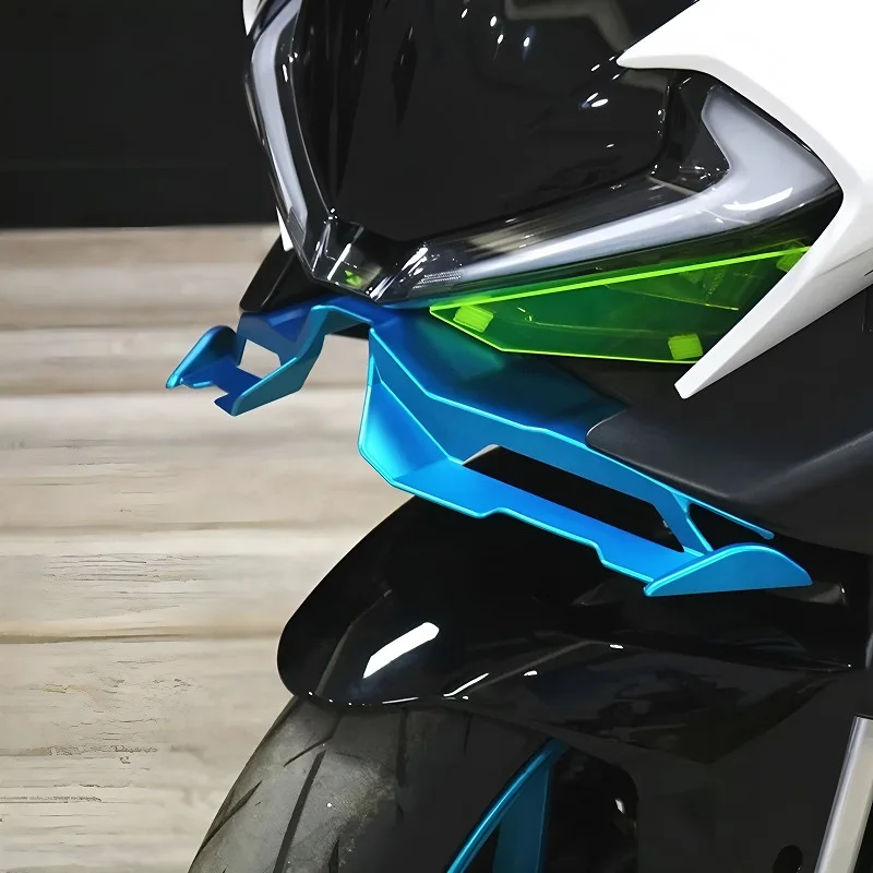 Motorcycle Accessories Front Fairing Winglets Aerodynamic Wing Shell Cover Protection Guards Kit For 675SR 675SR-R