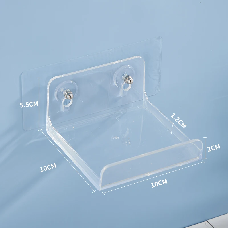 Soap dispenser bracket Non perforated wall bracket Automatic soap dispenser rack Bathroom wall hanging