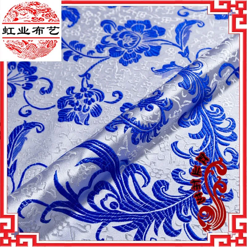 

Imitation three-five silk 150cm brocade fabric cheongsam