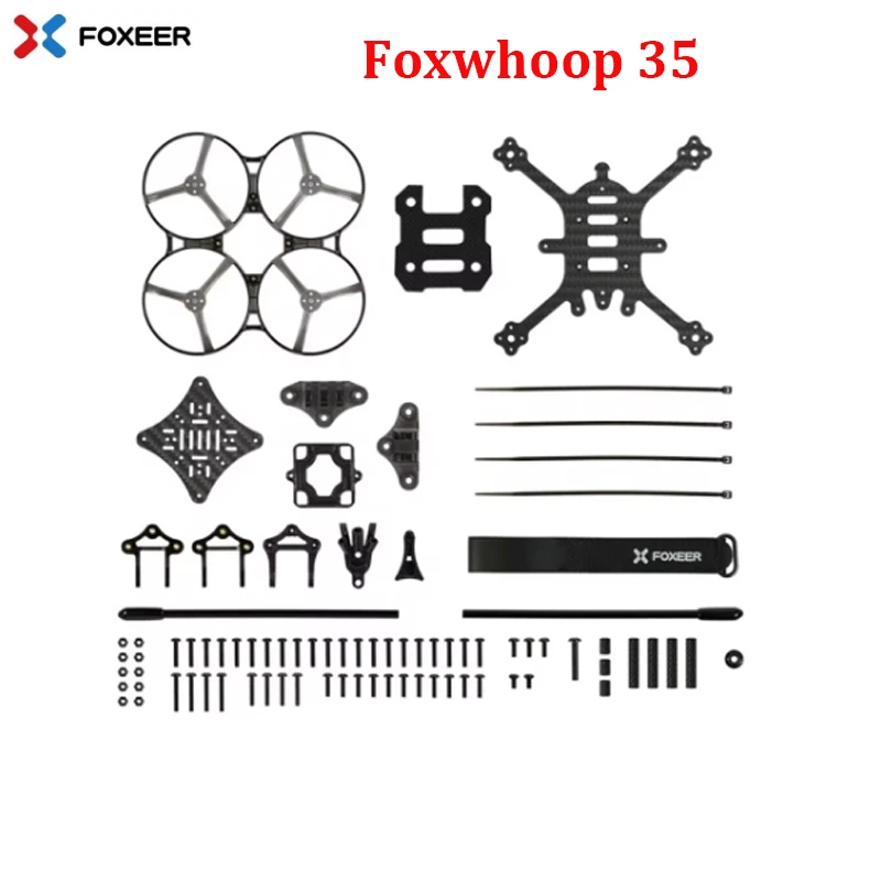 Foxeer Foxwhoop 35 3.5'' 3.5 inch 142mm T700 Carbon Fiber Cinewhoop Frame Analog Cam/ O3 / Vista/ HDZero For FPV Freestyle Drone