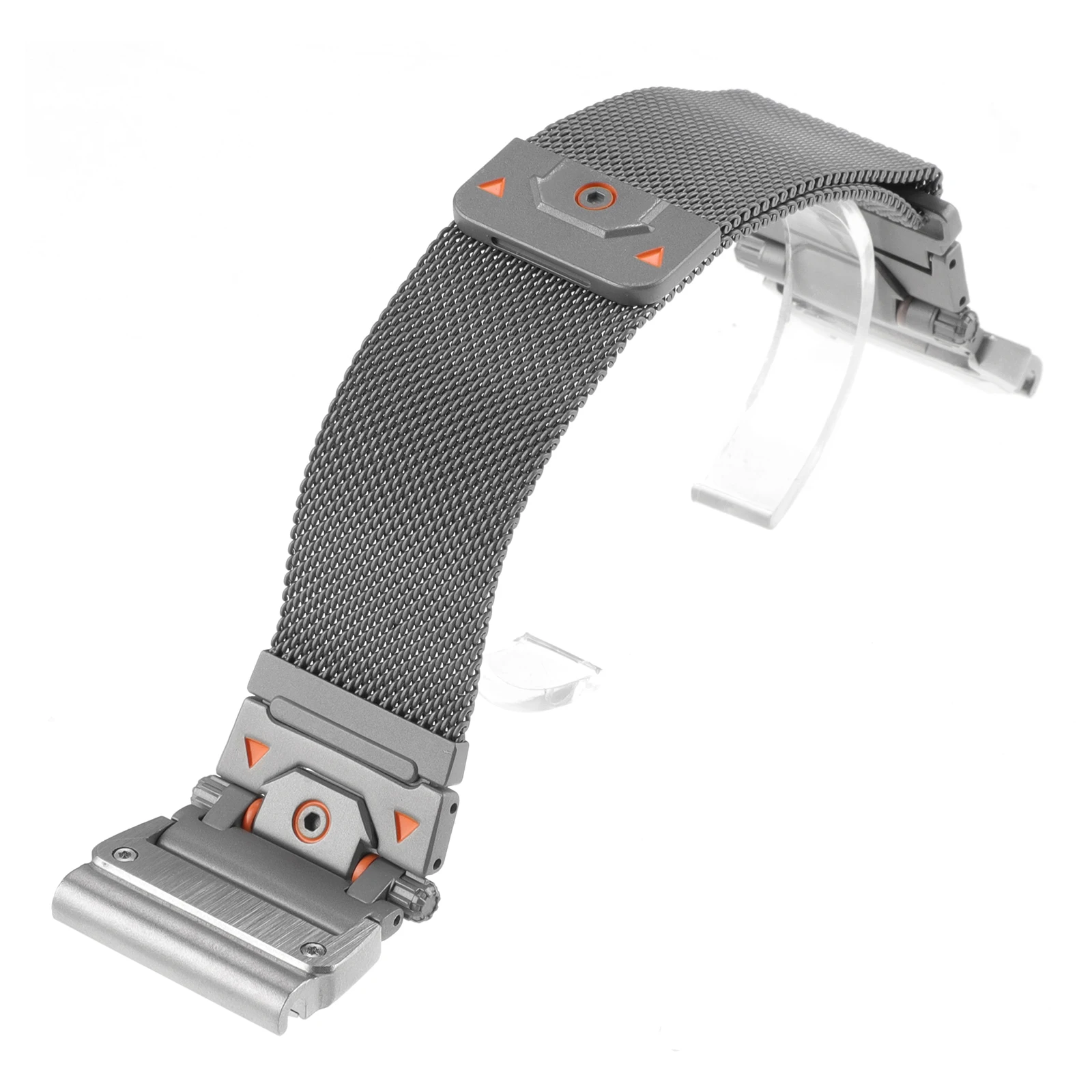 22 26mm Milanese Stainless Steel watch band strap For Garmin Fenix 8 epix, Fenix 7/6 /5, Descent G1/G2,Fenix E  Enduro 1 2 3