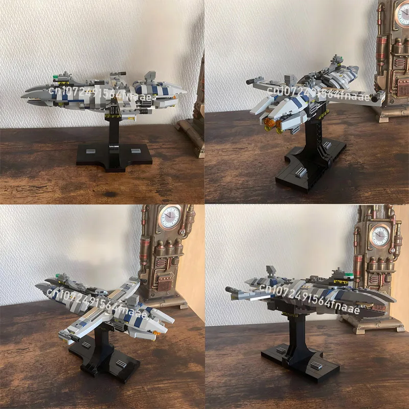 MOC Munificent-Klasse Fregat & de Mannelijkevolentie & Stinger Mantis & Nebulon-B escort Fregat & Midi-schaal Bouwstenen DIY Speelgoed