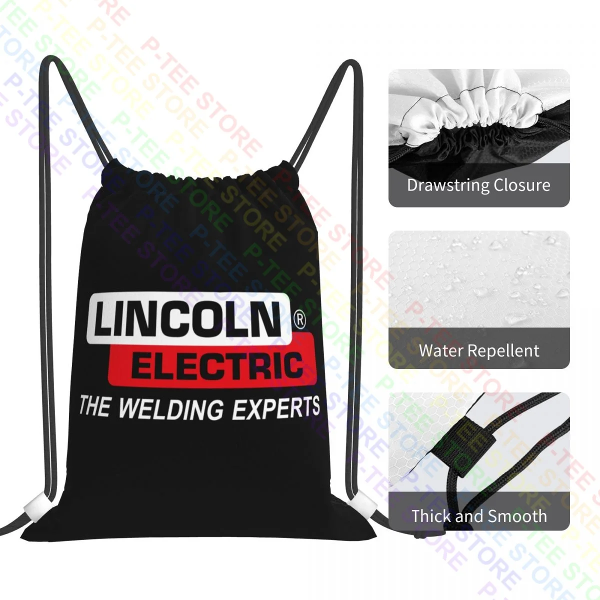 Lincoln Electric Welders Welding Experts Wire Equipment Drawstring Bags Gym Bag Gym Multi-function