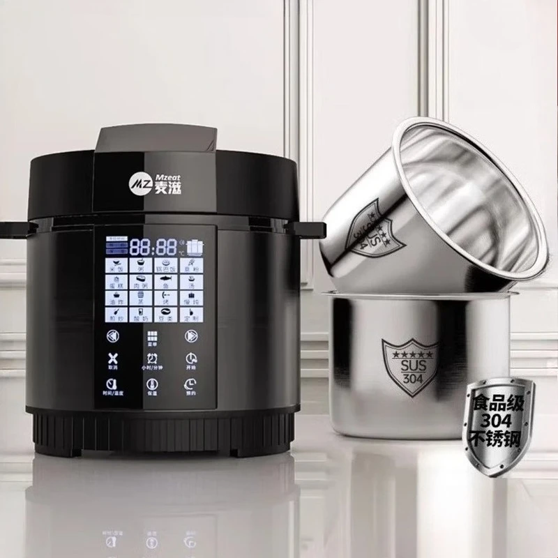 High end automatic exhaust fully automatic rice cooker with uncoated inner pot of electric pressure cooker