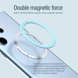 Magnetic Metal Plate Sticker Rings for Magsafe Wireless Charger Magnet Car Mobile Phone Holder for IPhone 14 13 12 Mini Pro Max