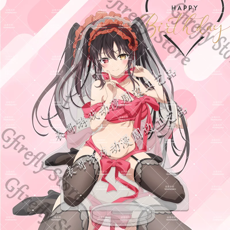 

Show Shelf DATE A LIVE Anime Standing Plate Tokisaki Kurumi Indicative Board Decoration Acrylic High Definition Ambitus Gift