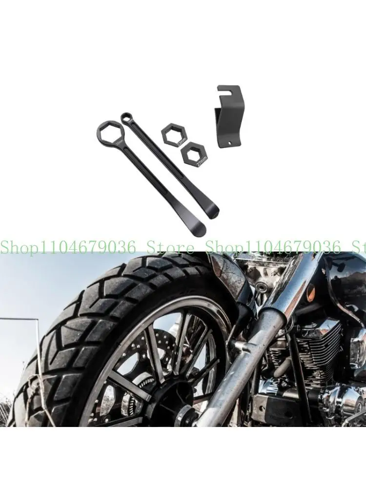 

652F Universal Tire Repair Equipment Tool Motocross Maintenance Accessories Tire Lever Wrench Spanner Tool For Dirt Pit Bike