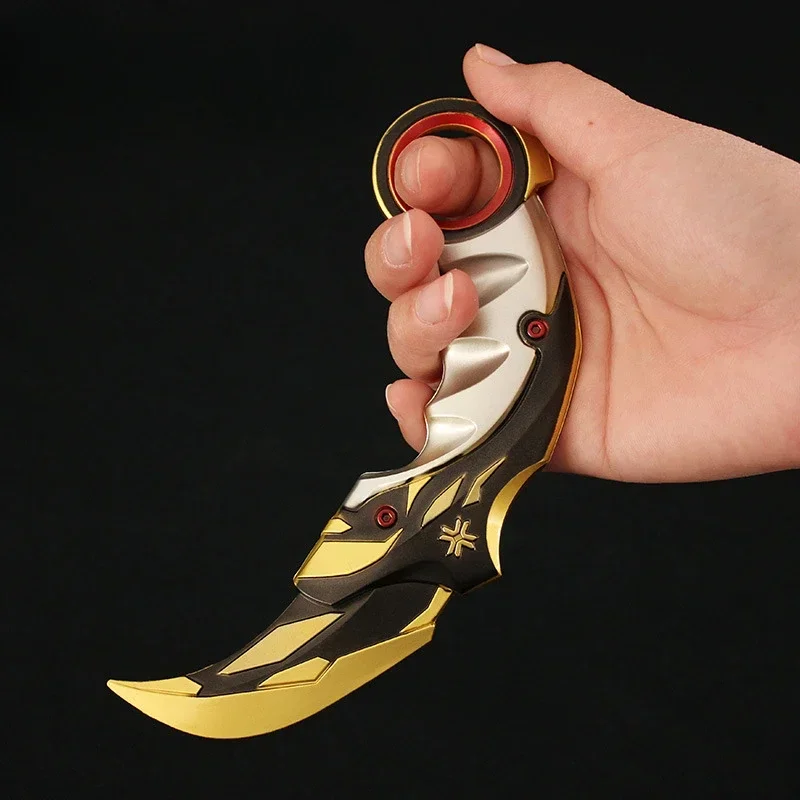 Valorant Karambit Weapon Metal Model Prime 2.0 Knife Toy EP5 Claw Knife 2022 Championships Karambit Toys Knives Collection Gifts