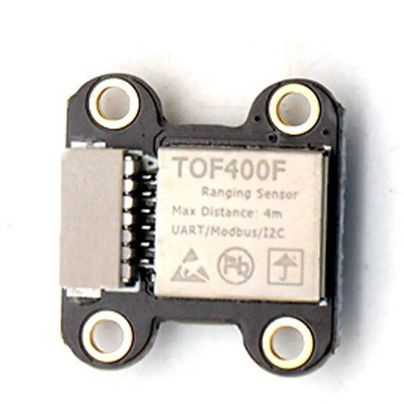 TOF200F VL53L0X 2M Laser IR Distance Sensor Module UART/Modbus/I2C 3-5V High-Speed High-Precision PH1.0 6PIN Cable