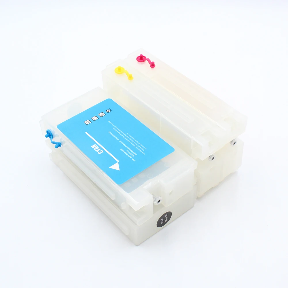 Imagem -03 - Cartucho de Tinta Vazio do Reenchimento para Epson Nenhuma Microplaqueta T41f T41w T41p T41r T3470 T3475 T5470 T5475 T5470m T3400 T5400 T3475 Cor 4