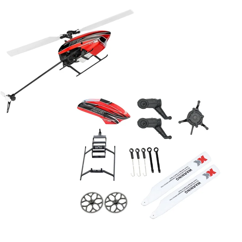 Conjunto de acessórios de helicóptero AS96-RC para peças de atualização de helicóptero Wltoys XK K110S RC