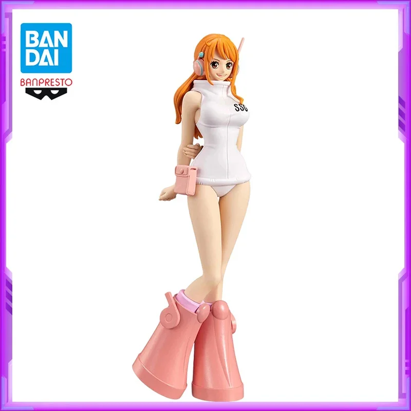 

Original BANDAI Banpresto ONE PIECE DXF Nami Egghead PVC Anime Figures Action Figure Model Toys Christmas Gifts