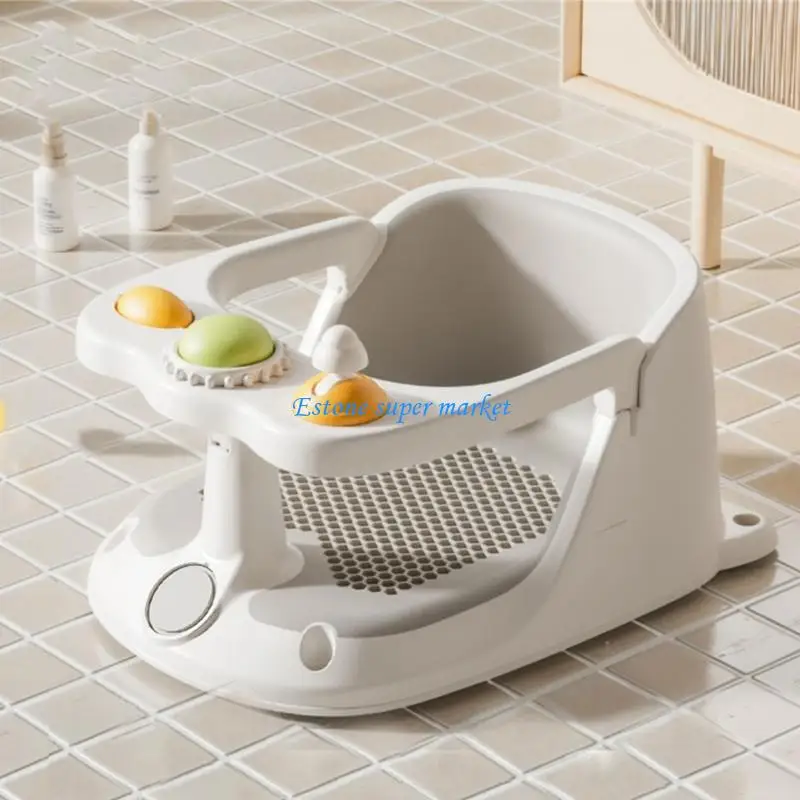 090B Secure Infant Bathing with Anti Slip Base for 6+ Month Baby Supportive Baby Bath Tub Chair with Drainage Hole view 5