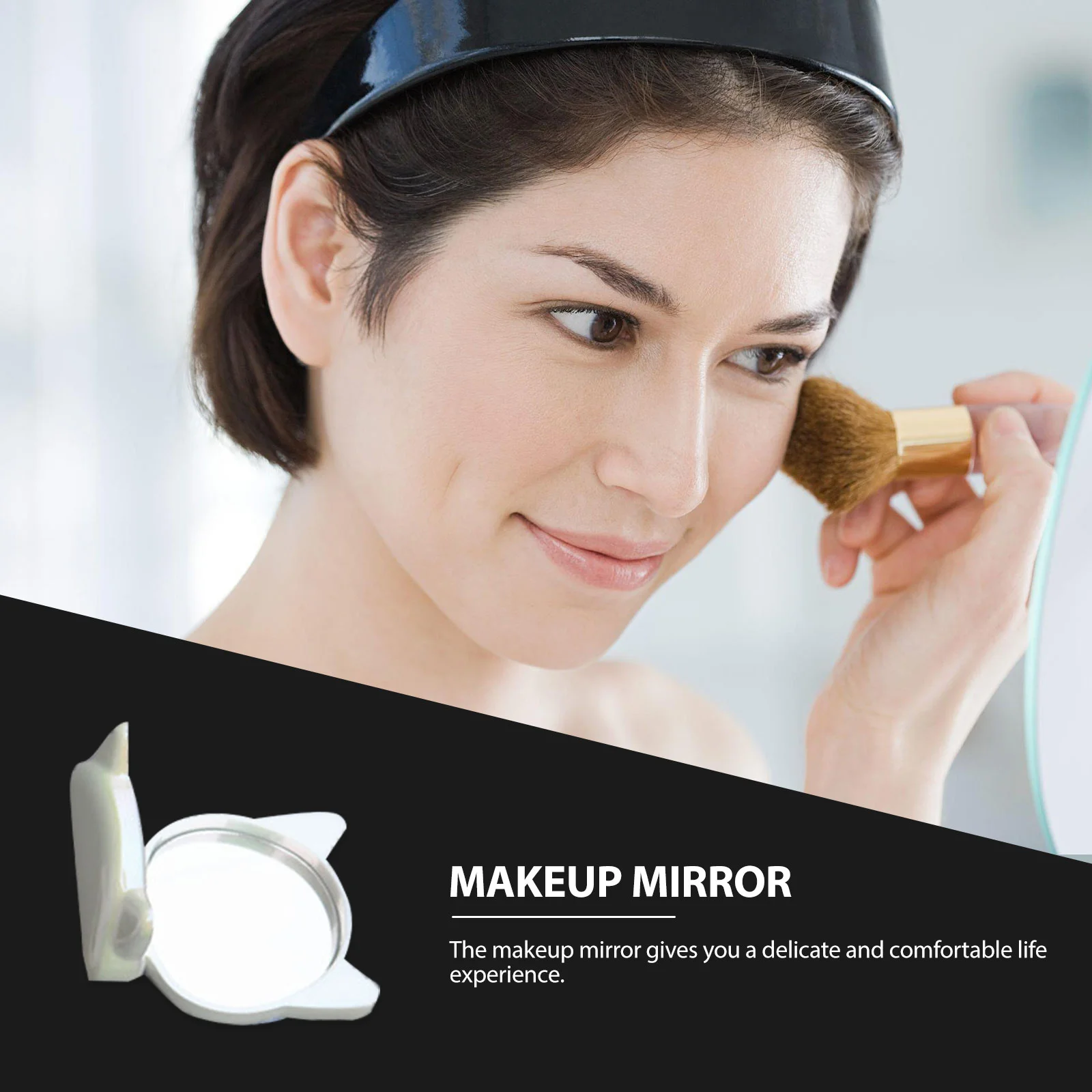 

1 комплект, силиконовая форма для зеркала для макияжа, тонкая работа, форма «сделай сам», для творческих поделок ручной работы, принадлежности для самостоятельного изготовления, инструмент для изготовления поделок