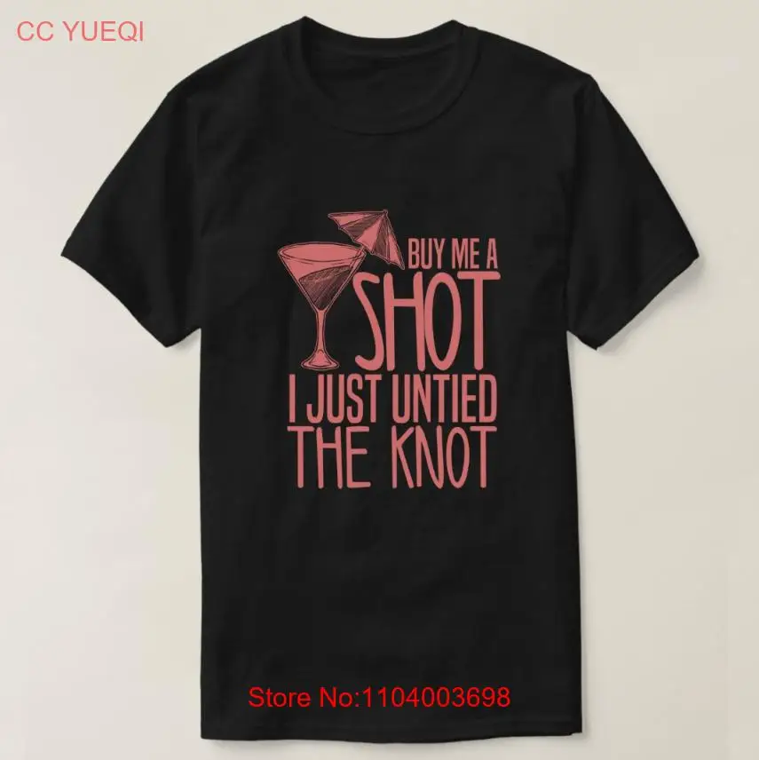 Cute Untied Knot Breakup Funny Divorce T-Shirt