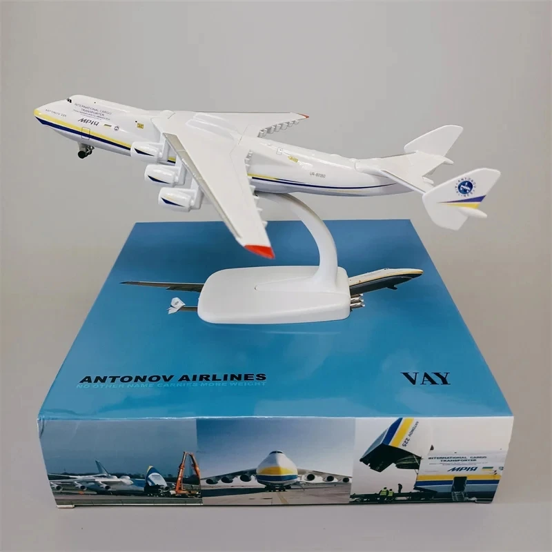 20cm Alloy Soviet Union Air ANTONOV 225 Airlines An-225 Mriya WORLD BIGGEST CARGO Airplane Model Plane Diecast Aircraft