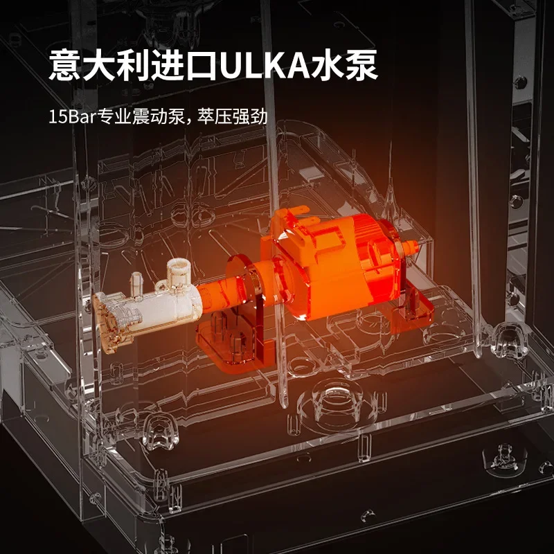 Máquina de café doméstica semiautomática
