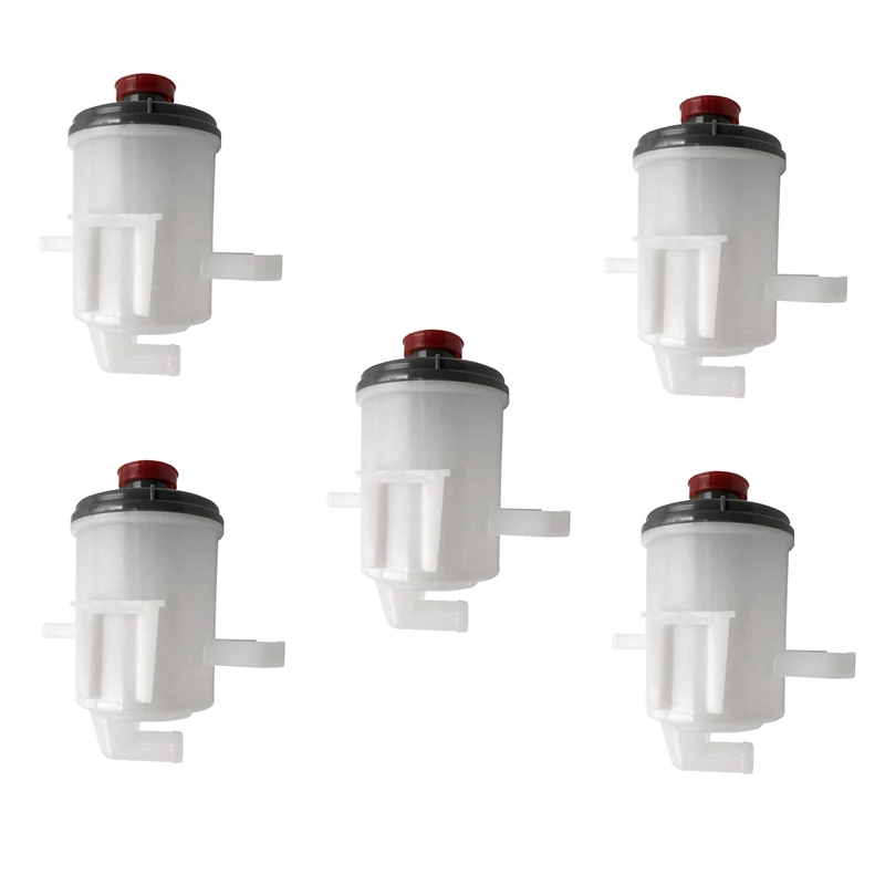 5X Power Steering Fluid Reservoir Oil Tank Bottle Oiler For HONDA CRV RD1 1997-2001 CIVIC EK1 EK3 96-00 53701-S04-J51