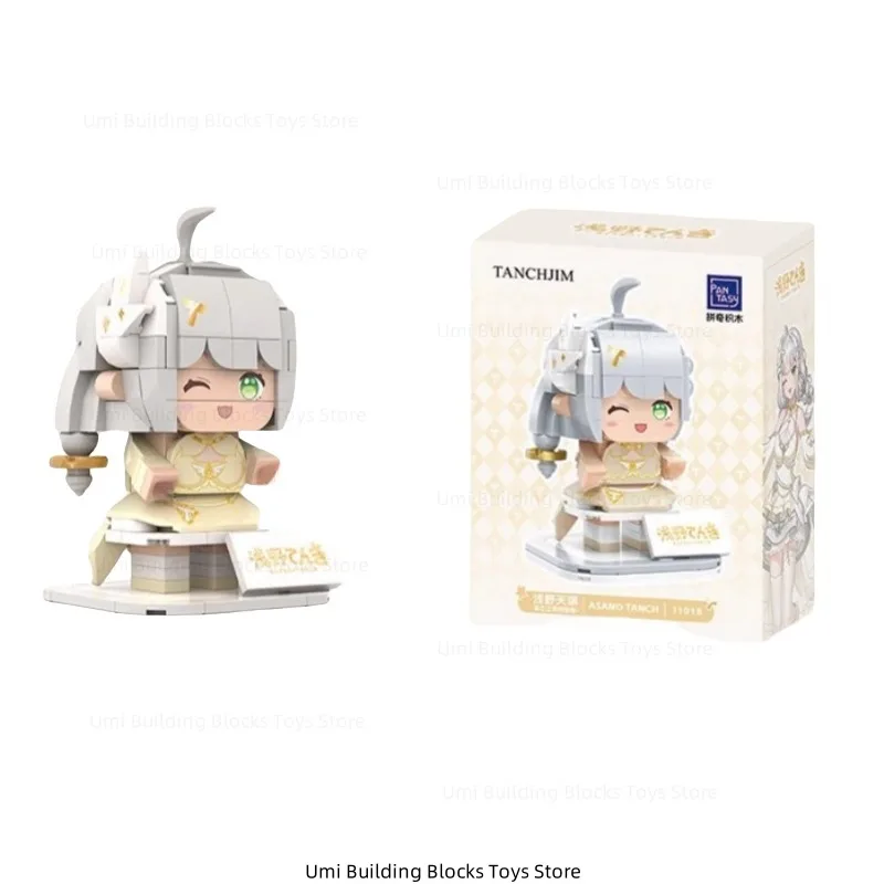 TANCHJIM MINO Assembled Building Blocks Dolls Anime Characters Image Toy Model Desktop Decorations Children\'s Holiday Gifts