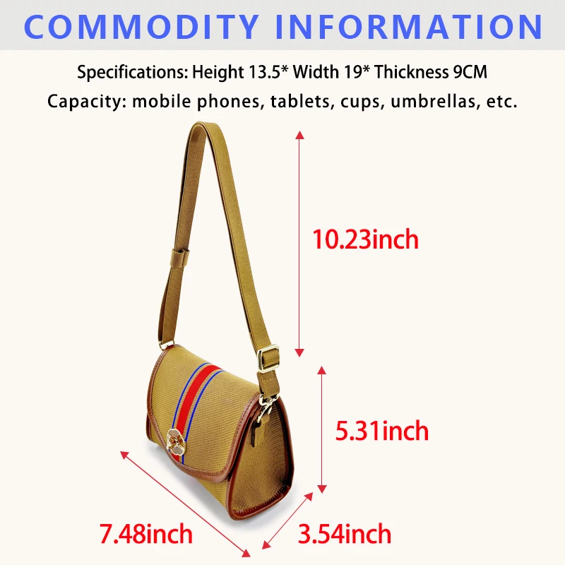 New eco-friendly knitted shoulder bag fashionable and popular adjustable messenger bag ladies handbag shopping bag