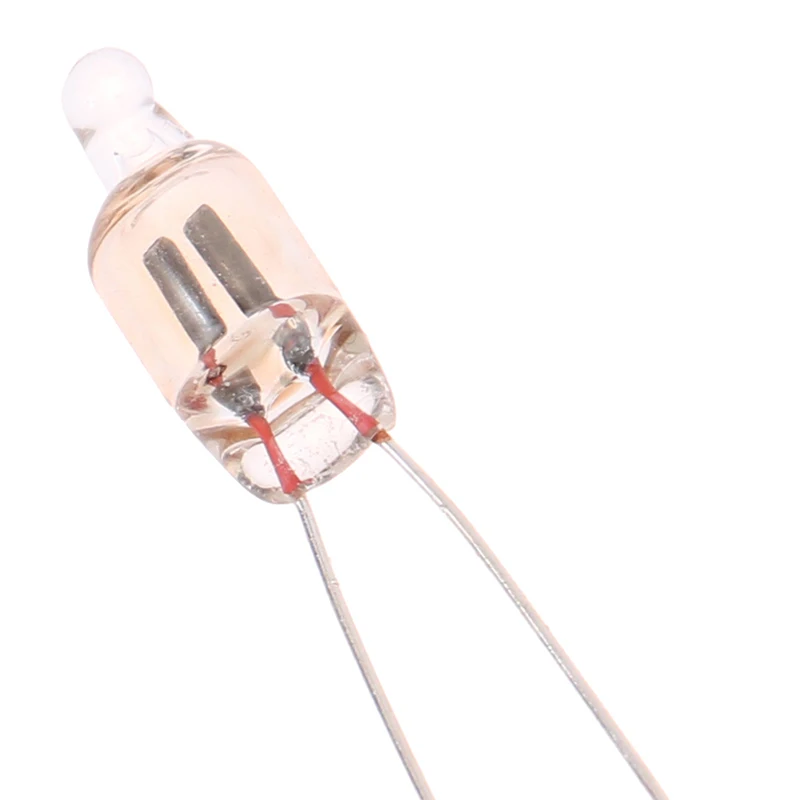 20Pcs Neon Indicator Light Red Signs 5mm Neon Lamp Glow 5X13mm 220v Neon Indicator Bulbs Switch Button Bulbs