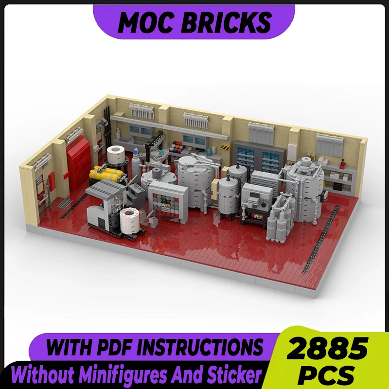 Popular Movie Series Model Moc Building Bricks Science Superlab Technology Modular Blocks Gifts Christmas Toys DIY Sets Assembly