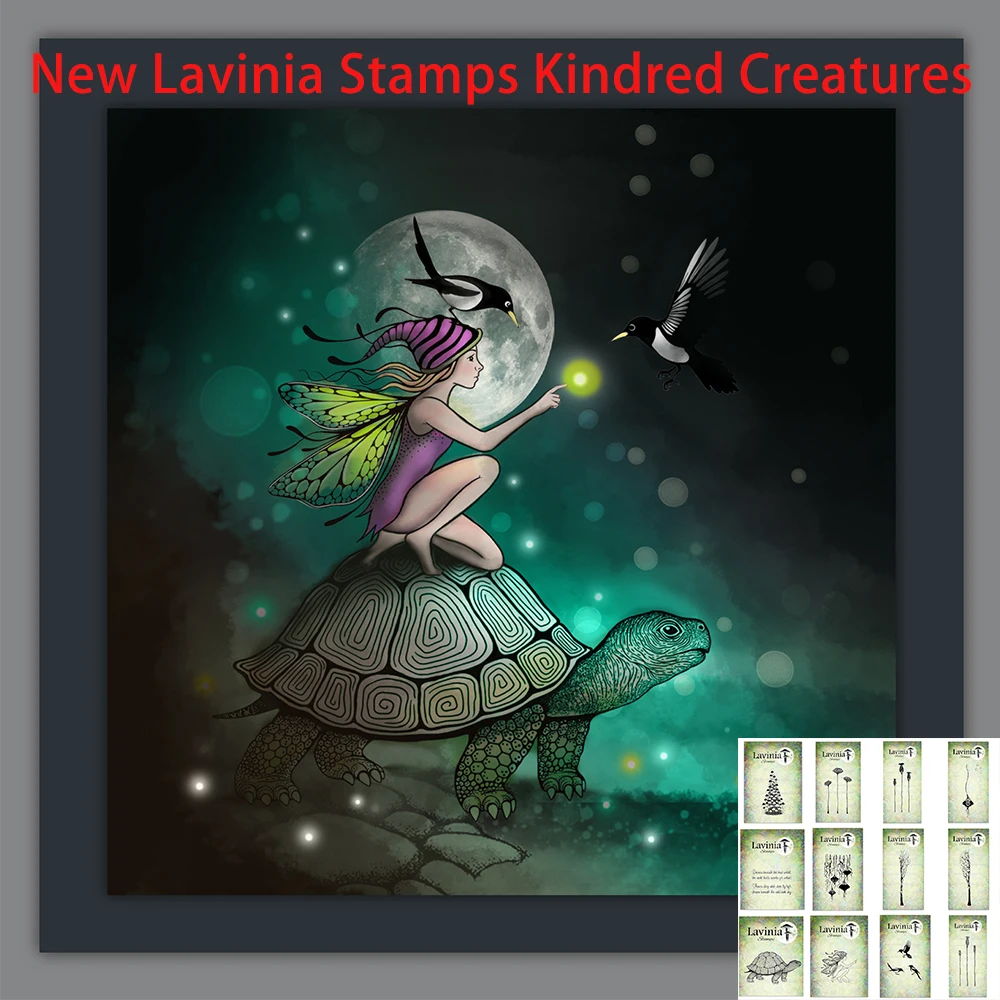 

New Elf Animals Clear Stamps Diy Scrapbook Diary Decoration Embossed Paper Card Album Craft Template New Arrival