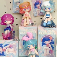 Genuine Azura Natural Elements Series Anime Model Action Figure Cute Room Decoration Toy Gifts For Children Kawaii Ornament