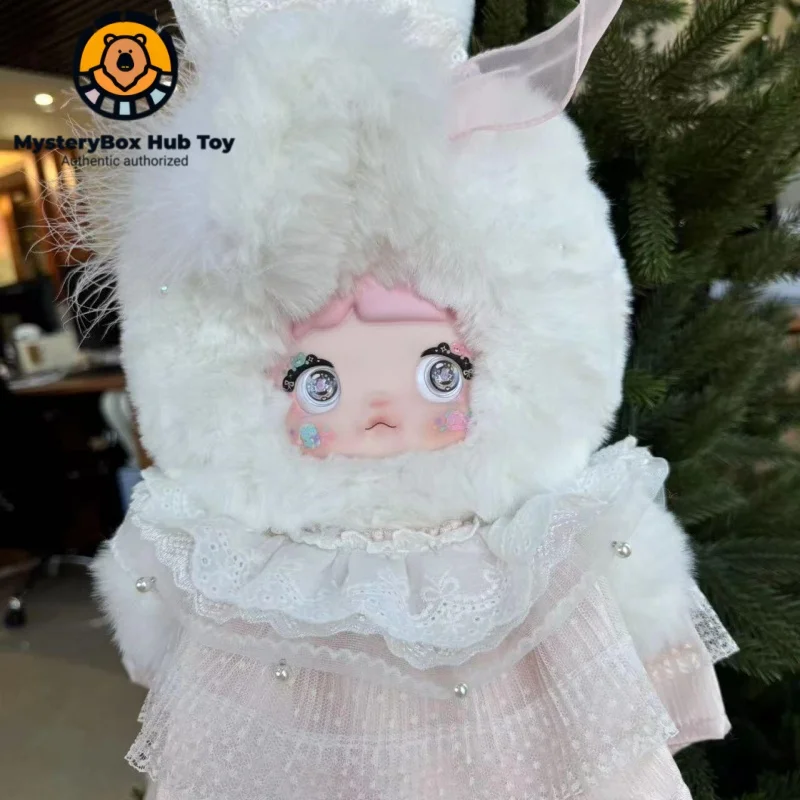 400% Nommi Goodnight Bear Series Oryginalne pudełko z niespodzianką Nommi Vinyl Doll Room Decor Collection Doll Mystery Box Toy Kawaii Girl Gift