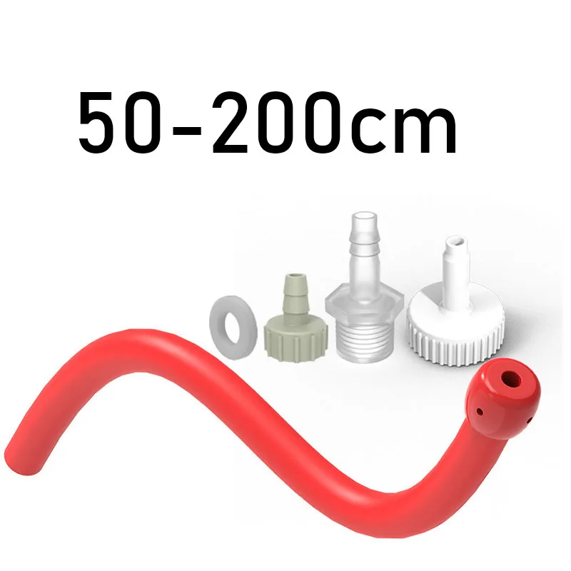 50-200cm Anal Washer Hose For Women Vaginal Shower Men Anus Cleaner Enema Medical Douche Pipe