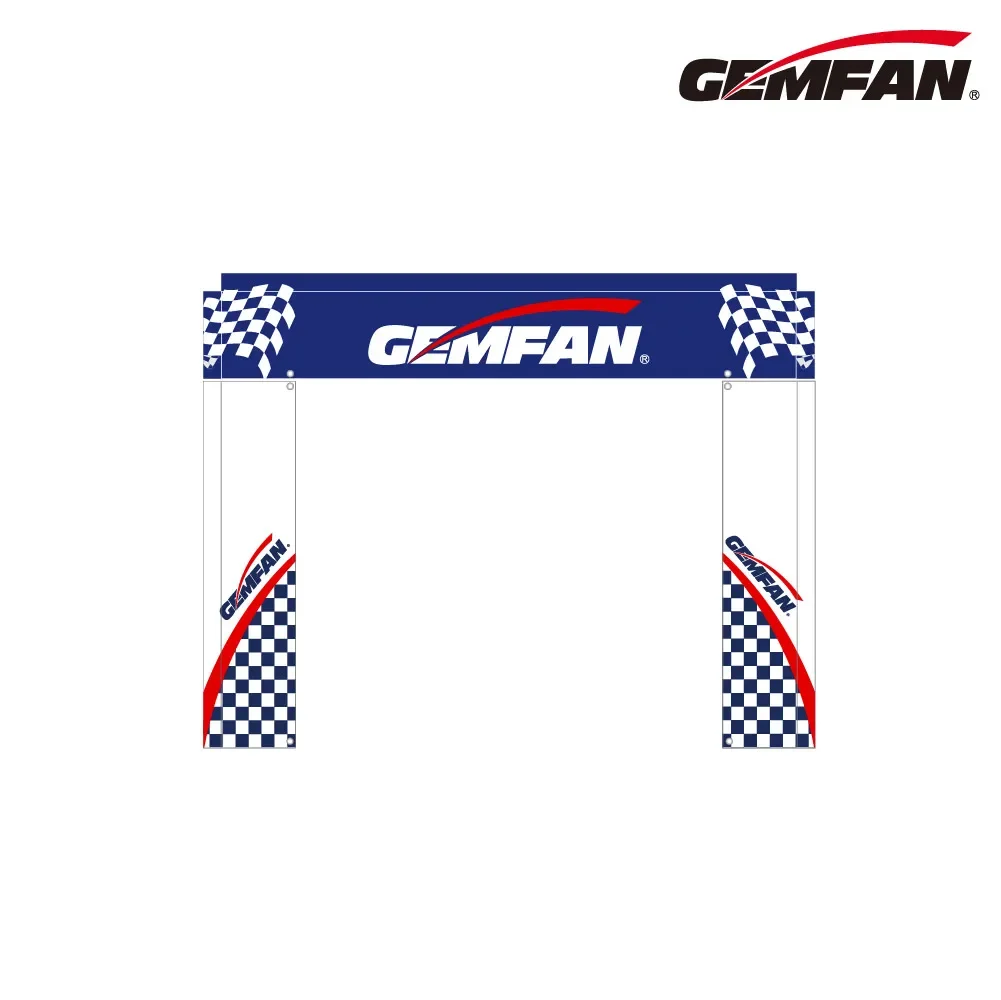 Gemfan 305*236CM 7X6FT FPV Race Gate (Excluding Installation Pipes)