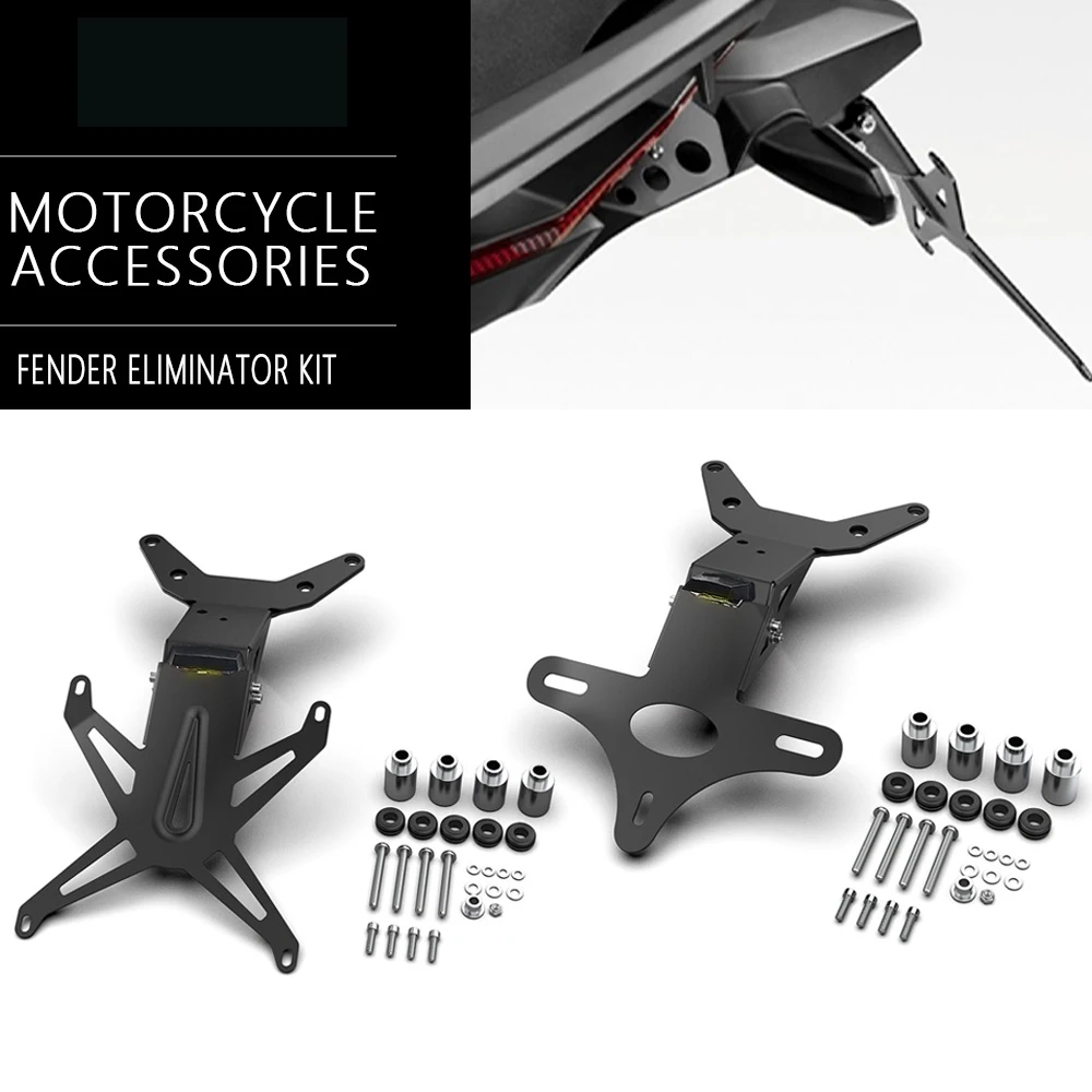 

Motorcycle Tail Tidy Fender Eliminator Registration Kit License Plate Holder For YAMAHA TMAX560 TMAX T MAX T-MAX 560 2022-2025