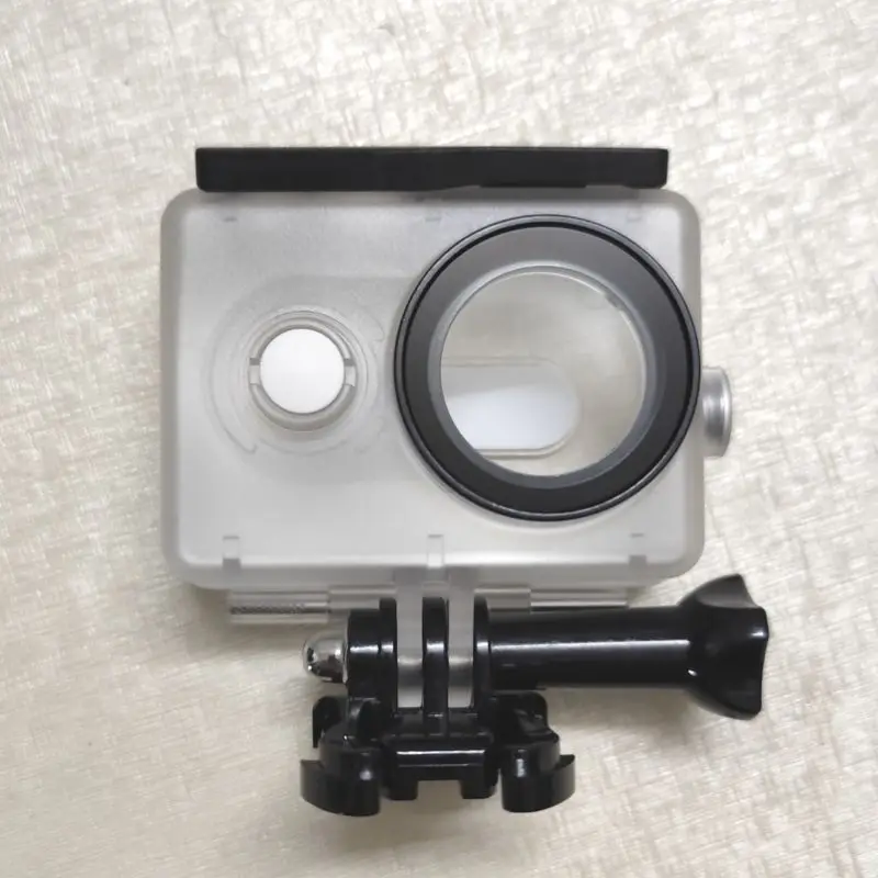Caso à prova dwaterproof água habitação de mergulho caixa à prova dwaterproof água quadro protetor/capa para xiaomi yi 1 acessórios da câmera ação não xiaomi yi 4k