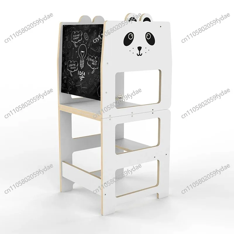 

3-in-1 Foldable Hand Washing Stool Multi-functional Kitchen Stool Montessori Climbing Chair Learning Tower