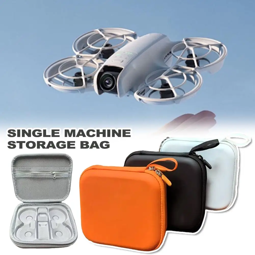 Portable Carrying Case for DJI Neo Drone Hard PU Travel Storage Bag Shockproof Case Waterproof Protector Accessories 2024 N1W8