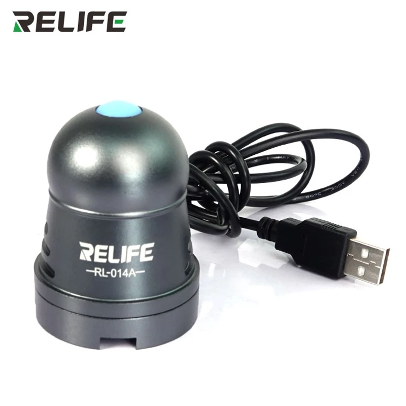 RELIFE-Lámpara de curado UV inteligente, luz de curado rápido de aceite verde para placa base de teléfono móvil, lámpara de reparación de pegamento