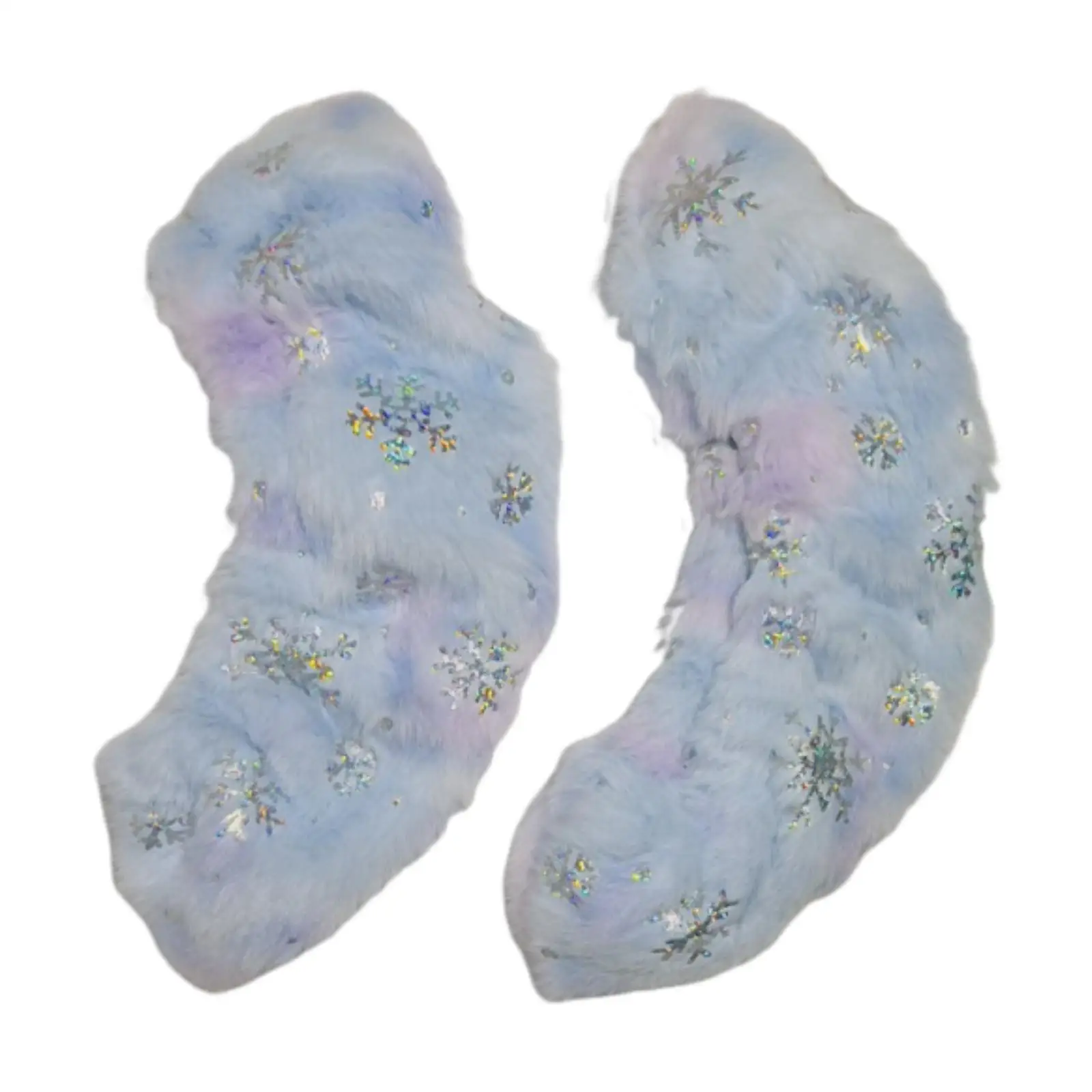 

Premium Flannel Skate Covers Soft Plush Blade Protectors Artistic Skating Accessories for Hockey and Figure Skates