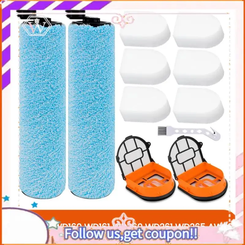 

Запасные роликовые щетки и фильтры A50F-WD161 для пылесосов Shark WD160, WD161, WD260, WD261, WD265, AW261