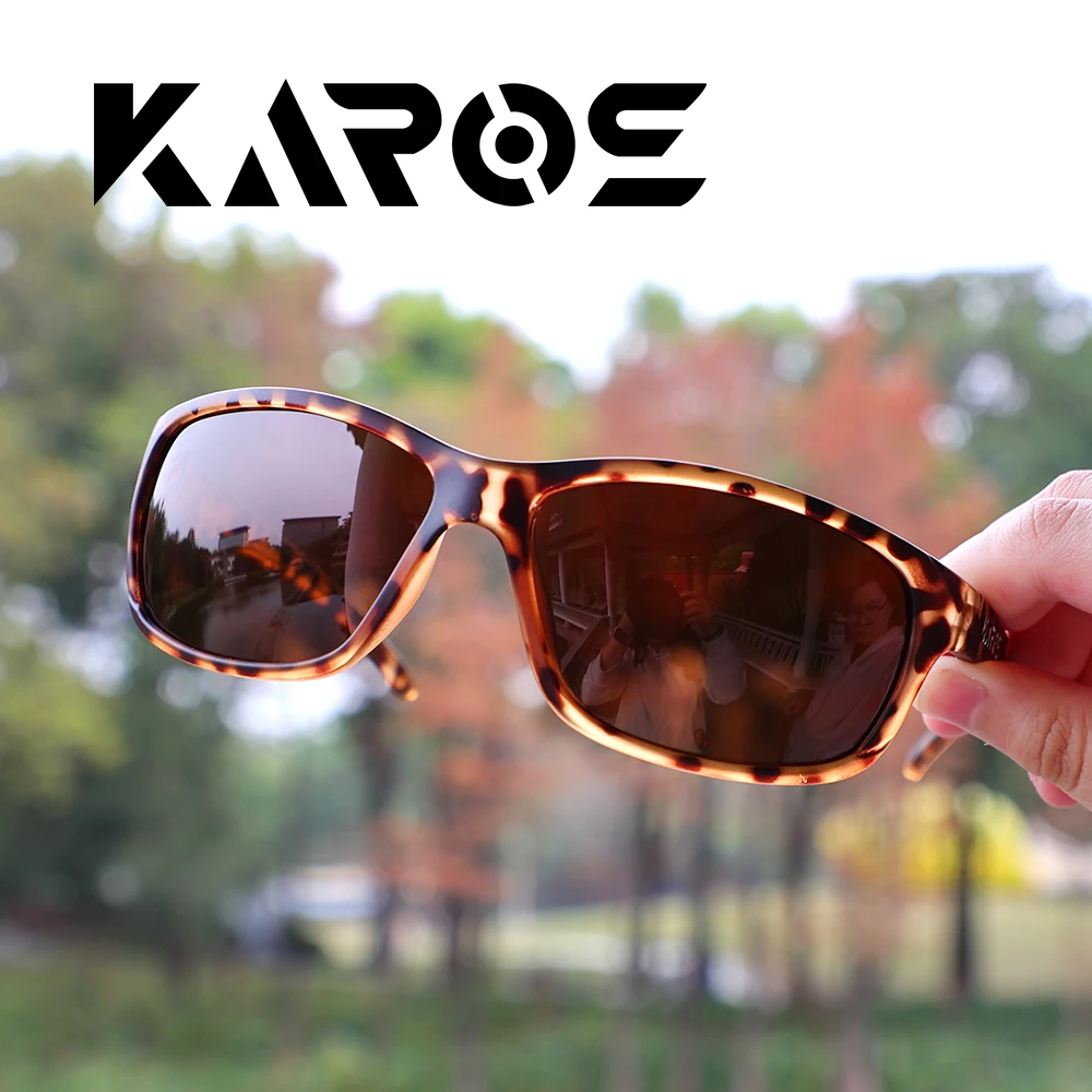 

KAROS Polarized Glasses Fishing Sunglasses Men Driving Shades Male Eyeglasses Women UV400 Eyewear Hiking Classic Sun Glasses
