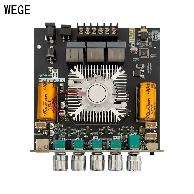 WEGE ZK-HT21 3G Third Generation 2.1 Channel BT Audio Amplifier