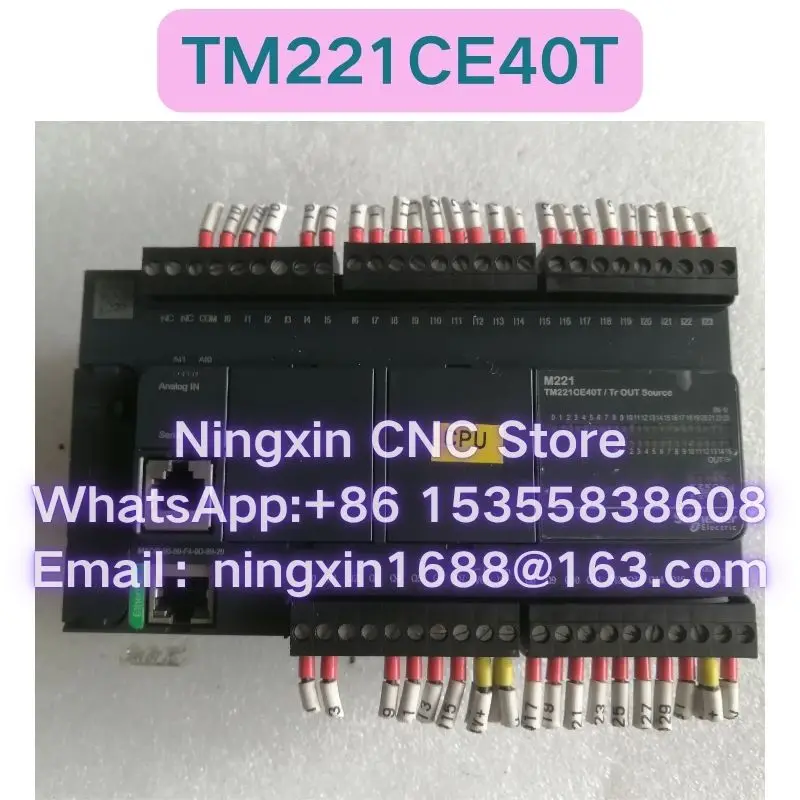 Used TM221CE40T PLC module Functional test OK Fast delivery