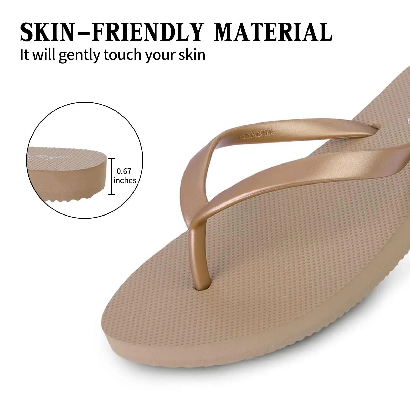 Litfun New Summer Sandals For Women Fashion Light Beach infradito Indoor Home pantofole da bagno in gomma pantofole infradito di base